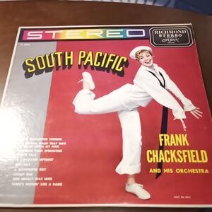 Vintage London Records Richmond Stereo Album South Pacific-Frank Chacksf…